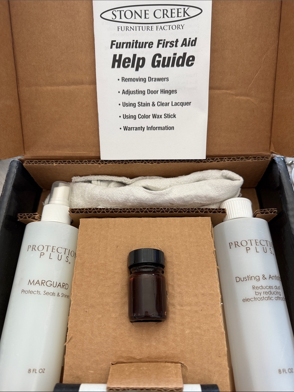 Stone Creek Furniture First Aid kit